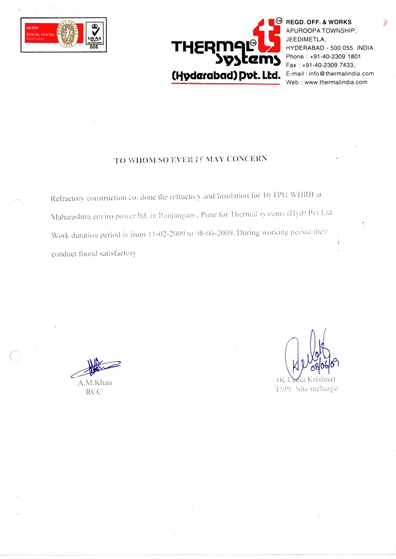 certificate//thermal systems hyderabad pvt ltd- Refractory Applicator Company In West Bengal.jpg